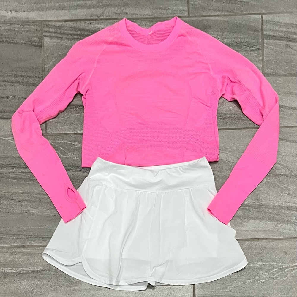 🩷🤍Lululemon🤍🩷 Swiftly Tech Long Sleeve Top